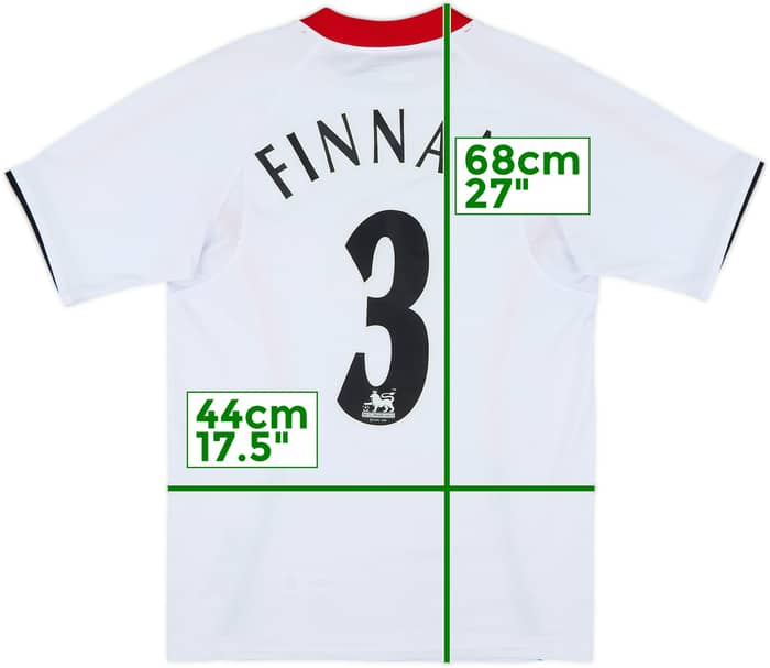 2005-06 Liverpool Away Shirt Finnan #3 - 7/10 - (XS)