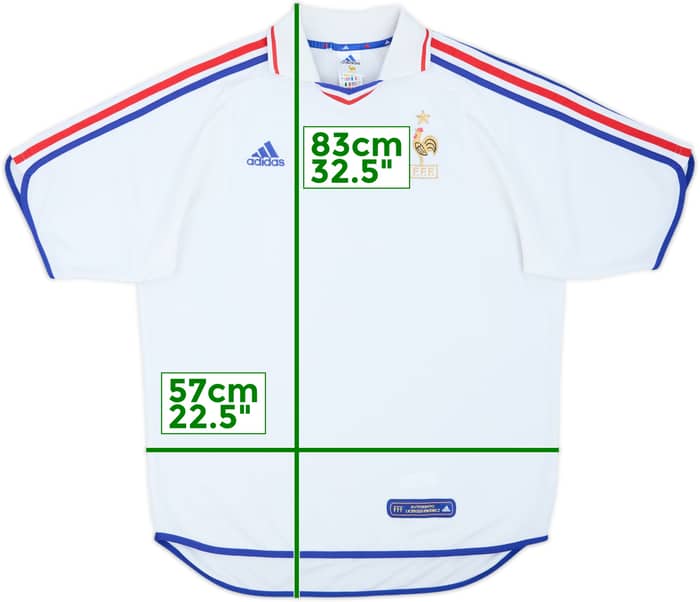 2000-02 France Away Shirt - 5/10 - (L)
