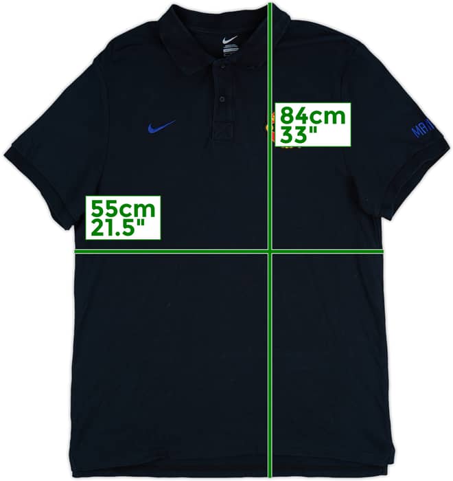 2011-12 Manchester United Nike Polo Shirt - 7/10 - (XL)