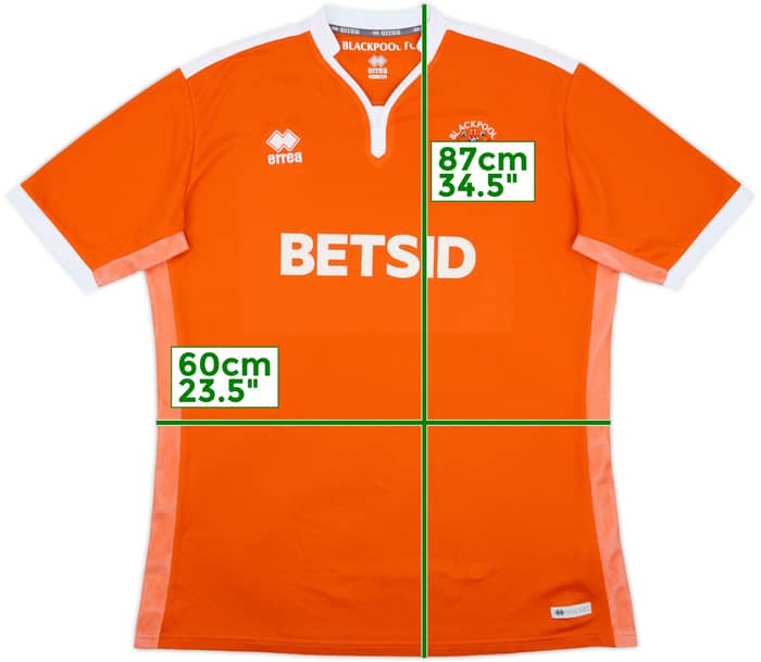2018-19 Blackpool Home Shirt - 8/10 - (5XL)