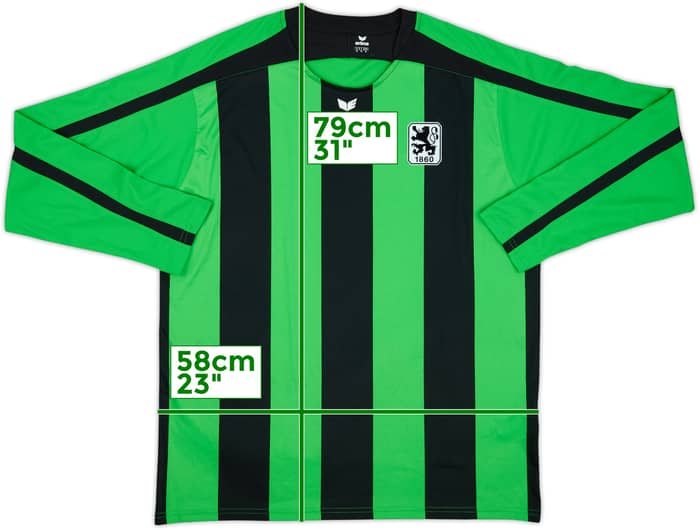 2009-10 1860 Munich Away L/S Shirt - 7/10 - (XL)