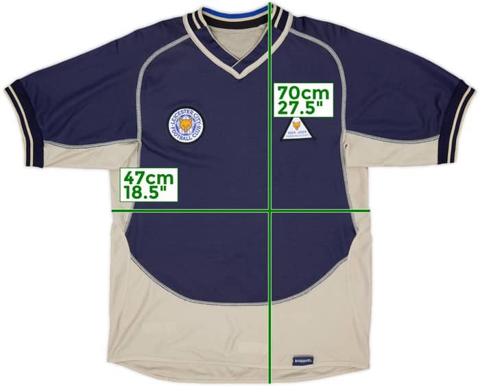 2004-05 Leicester Away Shirt - 6/10 - (S)