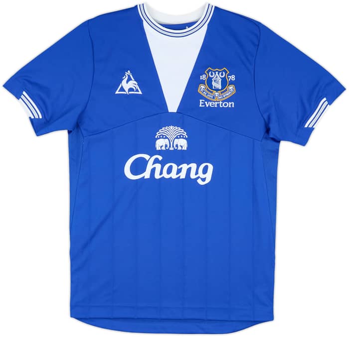 2009-10 Everton Home Shirt #5 - 9/10 - (S)