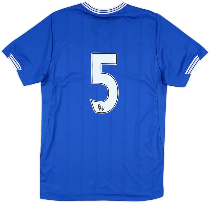 2009-10 Everton Home Shirt #5 - 9/10 - (S)