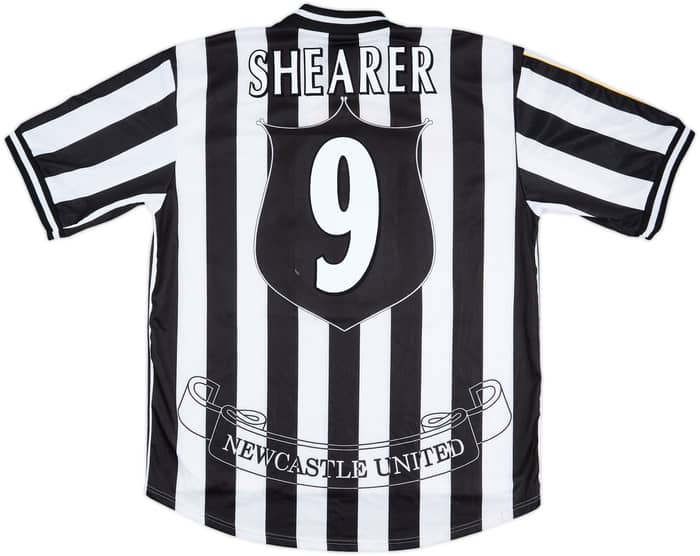 1997-99 Newcastle Home Shirt Shearer #9 - 9/10 - (XL)
