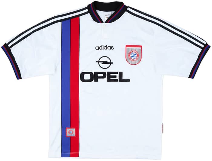1996-98 Bayern Munich Away Shirt Zickler #21 - 8/10 - (M)