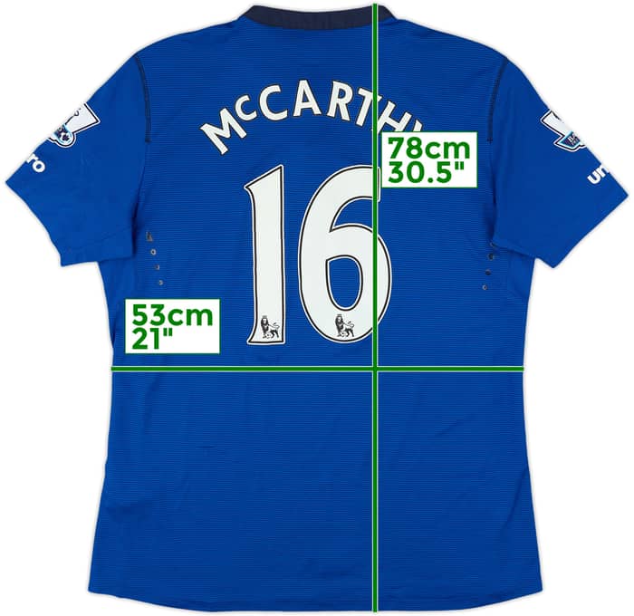 2014-15 Everton Home Shirt McCarthy #16 - 6/10 - (XL)