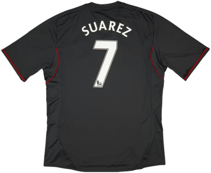 2011-12 Liverpool Away Shirt Suarez #7 (XL)