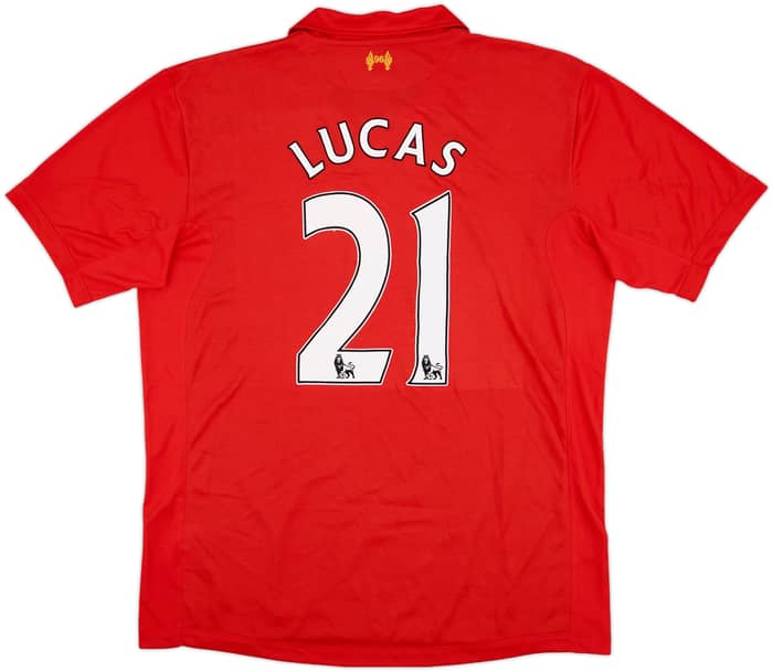 2012-13 Liverpool Home Shirt Lucas #21 (XXL)