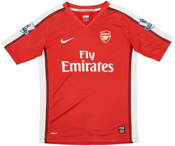 2008-10 Arsenal Home Shirt Eduardo #9 - 6/10 - (L.Boys)