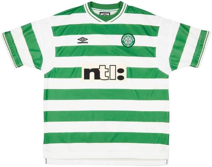 1999-01 Celtic Home Shirt McNamara #4 - 5/10 - (XXL)