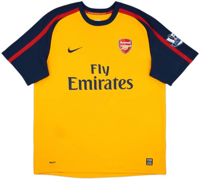 2008-09 Arsenal Away Shirt Nasri #8 - 7/10 - (XL)