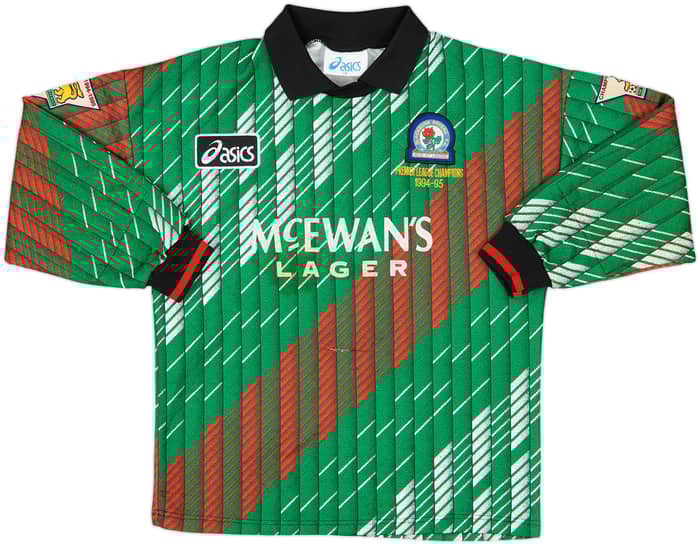1995-96 Blackburn GK Shirt Flowers #1 - 5/10 - (L.Boys)