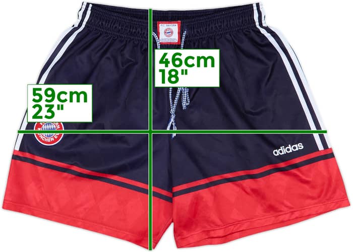 1997-99 Bayern Munich Home Shorts - 8/10 - (XL)