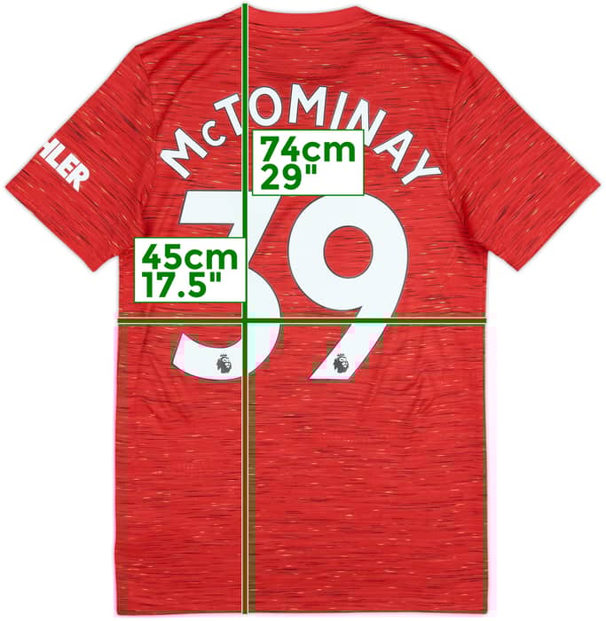 2020-21 Manchester United Home Shirt McTominay #39 - 10/10 - (S)