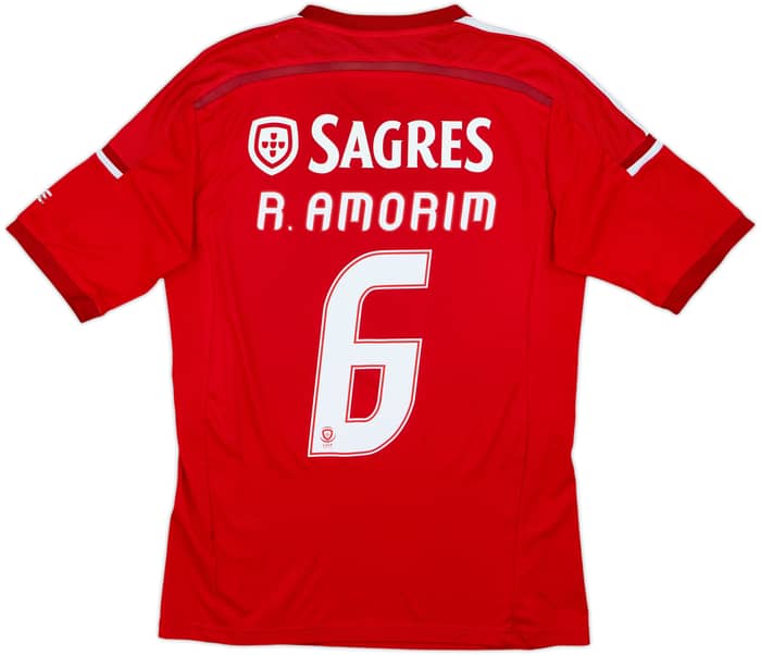 Camiseta de local del Benfica 2014-15 R.Amorim #6 - 5/10 - (S)