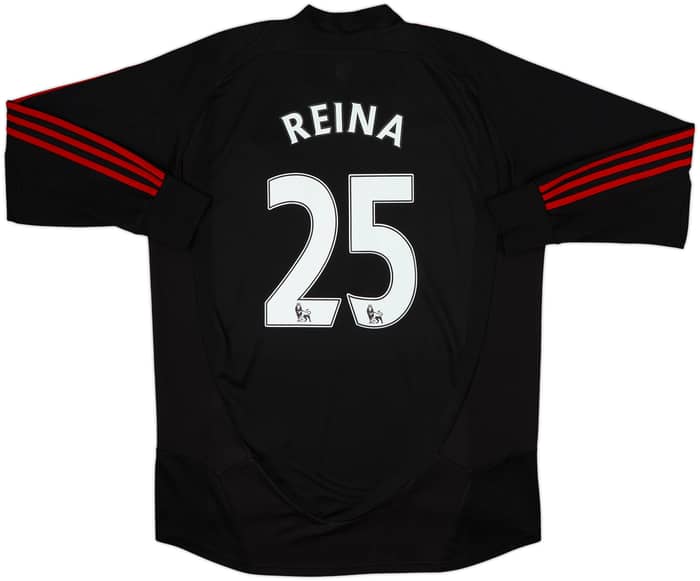 Camiseta de portero del Liverpool 2008-09 Reina #25 - 7/10 - (L)