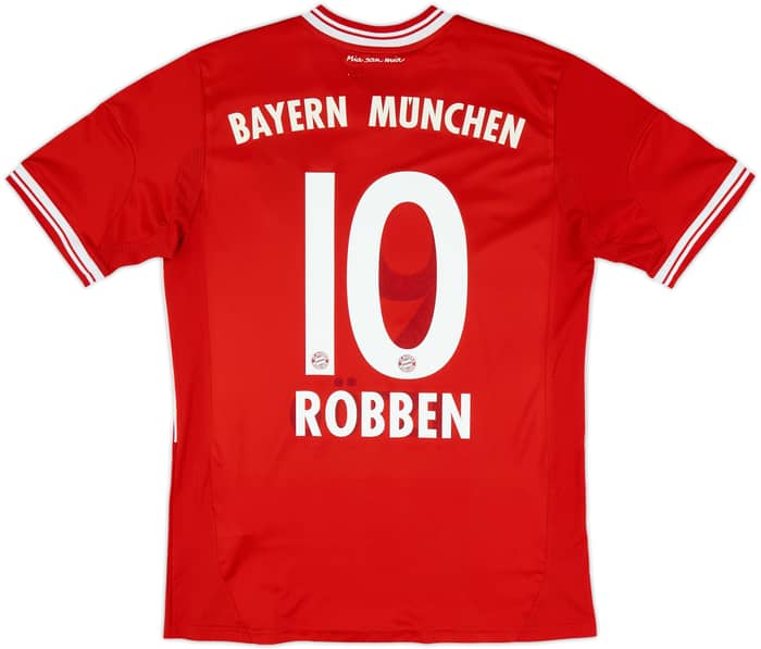 2013-14 Bayern Munich Home Shirt Robben #10 - 4/10 - (XL.Boys)