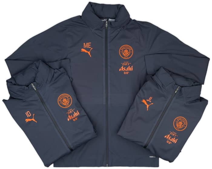 2023-24 Manchester City Staff Issue Rain Jacket # - 9/10