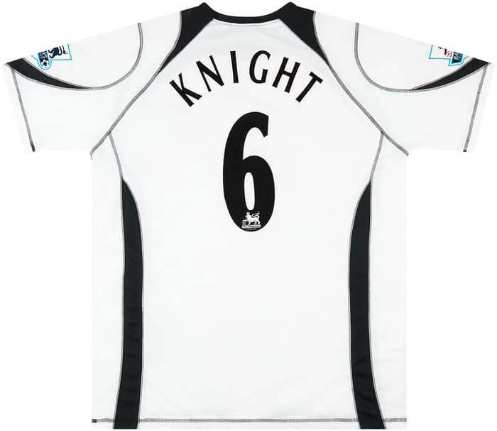 2006-07 Fulham Match Issue Home Shirt Knight #6
