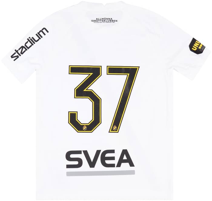 2021 AIK Stockholm Match Issue Away Shirt #37