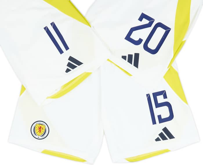 2024-25 Scotland Home Shorts # - As New - (L)