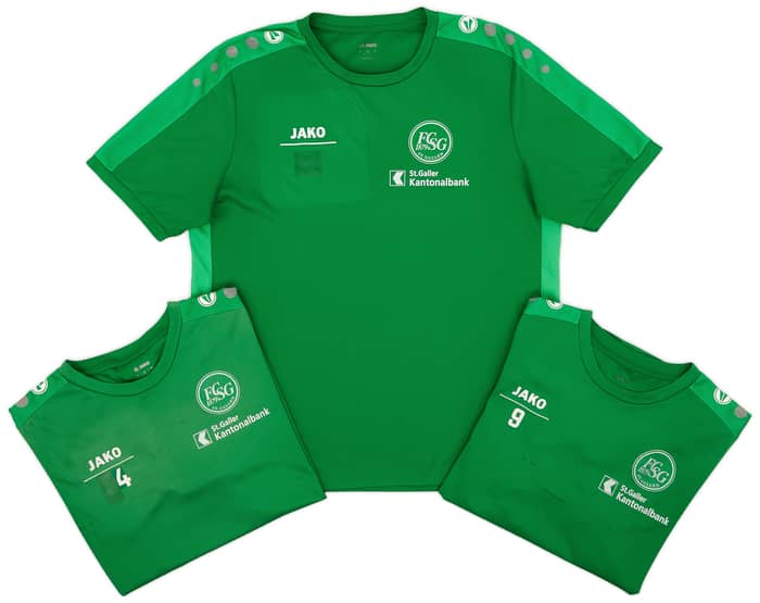 2022-23 St Gallen Player Issue Training Shirt # - 5/10