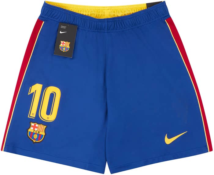 2020-21 Barcelona Home Shorts #10 (Messi)