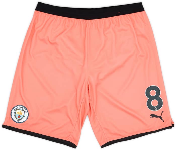 2019-20 Manchester City Player Issue Third Shorts # - 7/10