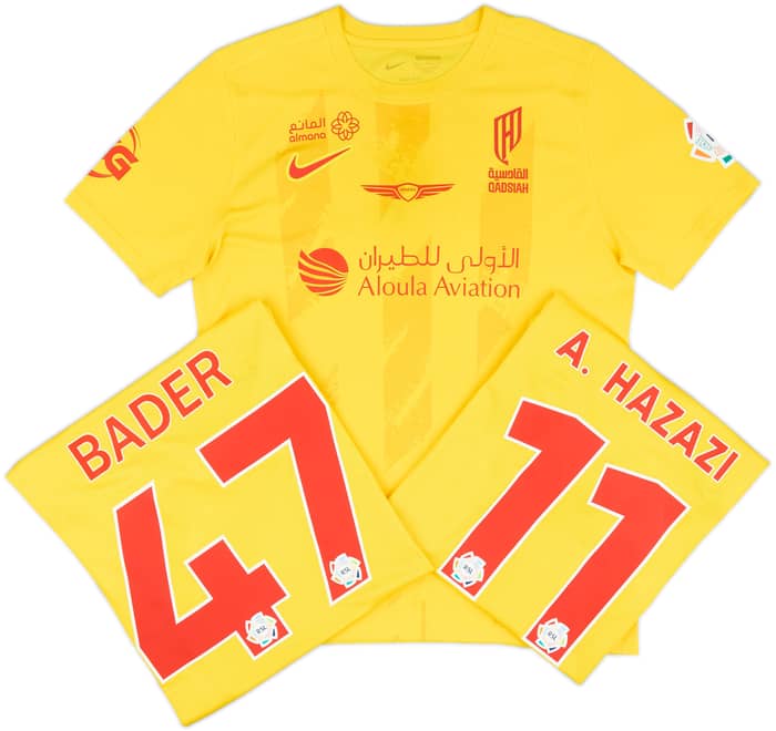 2024-25 Al Qadsiah Player Issue Away Shirt # - As New - (L)