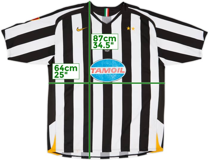 2005-06 Juventus Home Shirt Del Piero #10 - 5/10 - (XXL)