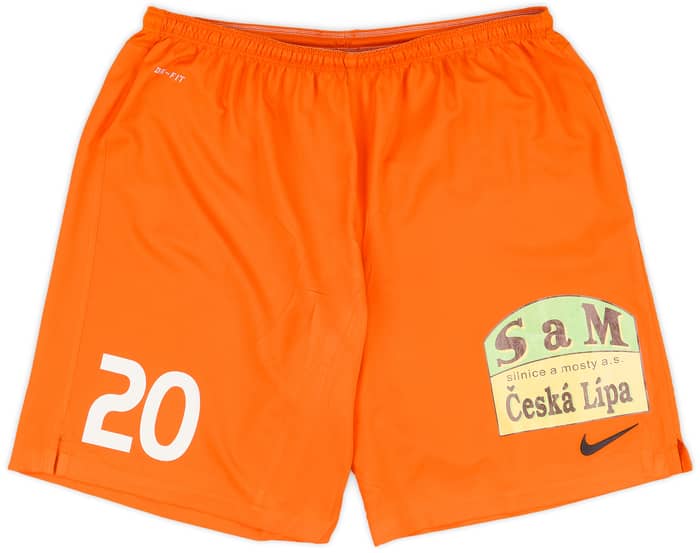 2015-16 FK Jablonec Player Issue GK Shorts # - 7/10 - (XL)