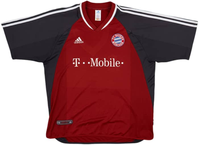 2002-03 Bayern Munich Home Shirt Elber #9 - 5/10 - (XL)
