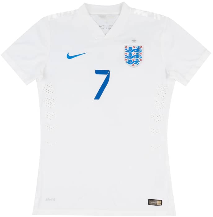 2014 England U-21 Match Issue Home Shirt Ince #7