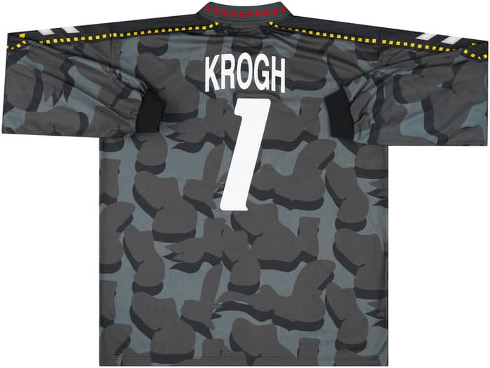 1996-98 Denmark Match Issue GK Shirt Krogh #1
