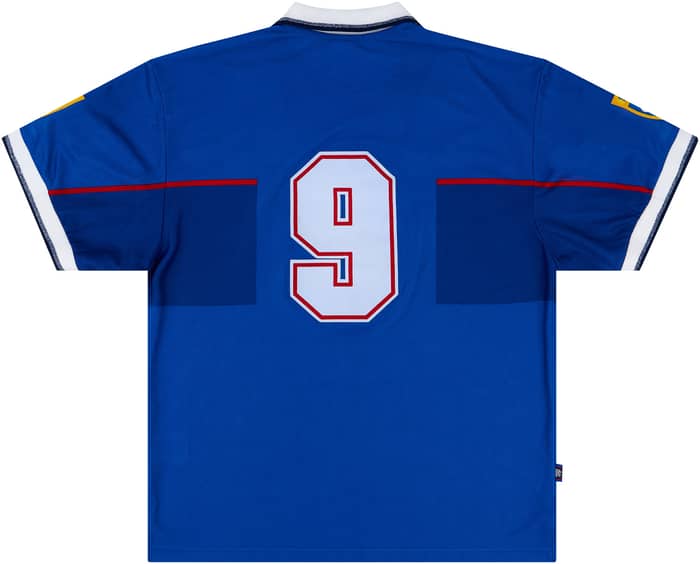 1997-98 Rangers Match Issue Home Shirt #9 (Durie)