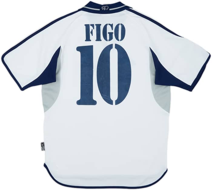 2000-01 Real Madrid Home Shirt Figo #10 - 5/10 - (S)