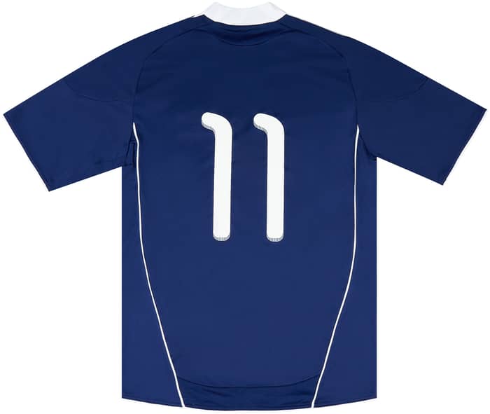 2011 Scotland Match Issue Signed Home Shirt #11 (v Brazil)