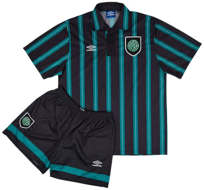 1992-93 Celtic Away Full Kit - 9/10 - (XL)
