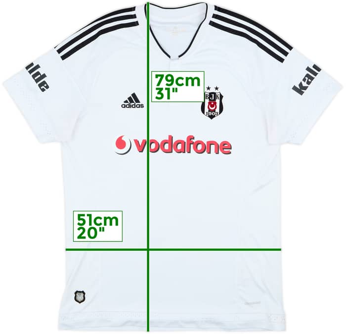 2015-16 Besiktas Home Shirt - 8/10 - (XL)