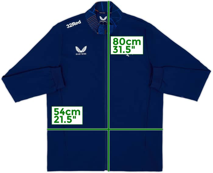 2024-25 Rangers Castore Anthem Track Jacket