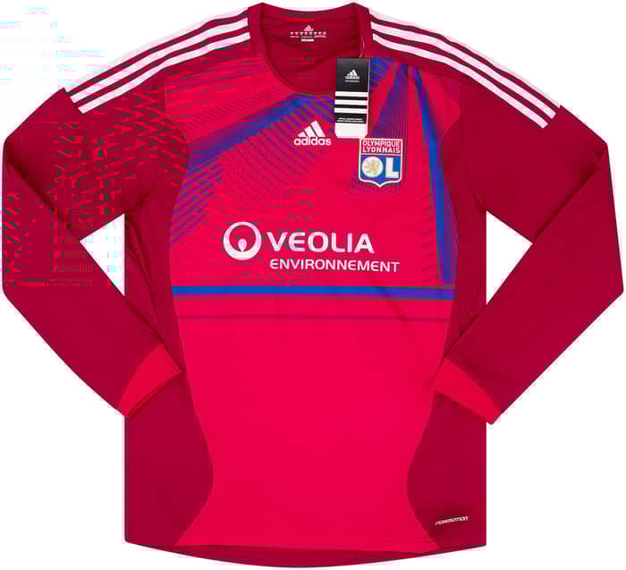 2011-12 Lyon Player Issue Third L/S Shirt (XL)