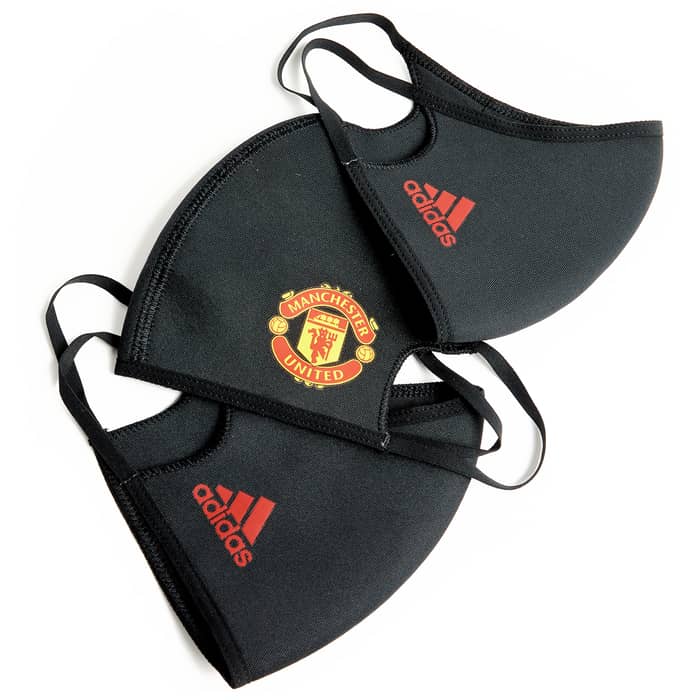2021-22 Manchester United adidas Face Mask (Pack of 3)