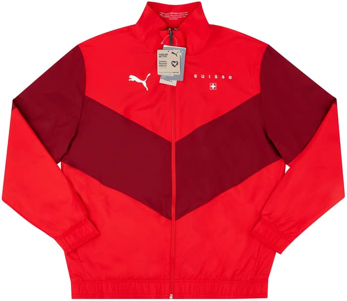 2021-22 Switzerland Puma Pre-Match Jacket