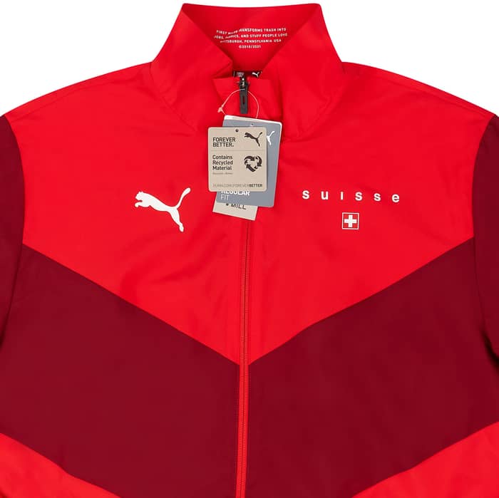 2021-22 Switzerland Puma Pre-Match Jacket