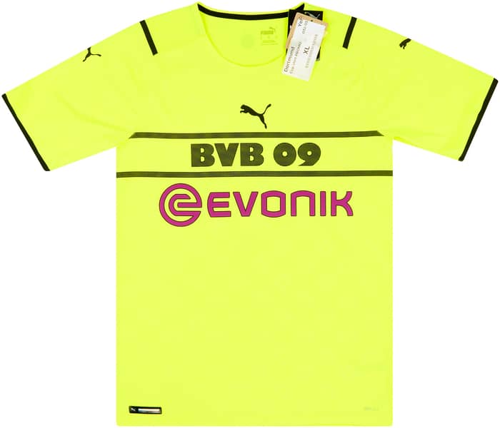 2021-22 Borussia Dortmund Player Issue Home European Shirt