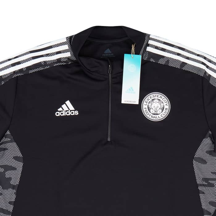 2021-22 Leicester adidas Top de entrenamiento con cremallera 1/4