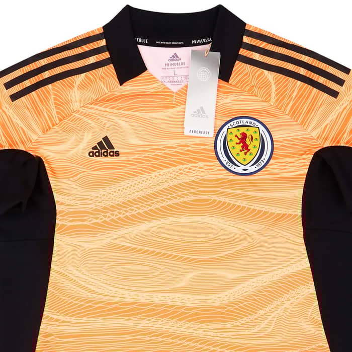 2021-22 Scotland Women's Player Issue GK S/S Shirt