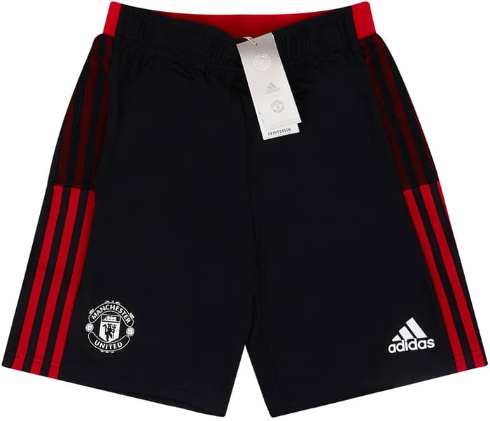 2021-22 Manchester United adidas Training Shorts - NEW - (KIDS)