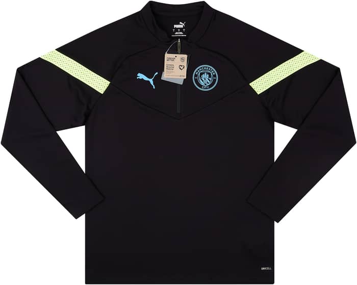 2022-23 Manchester City Puma 1/4 Zip Training Top